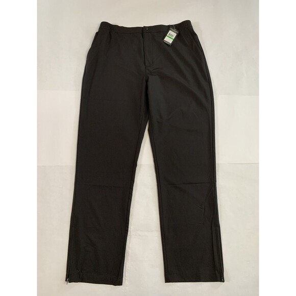 Callaway Pants Mens Large Black Performance Golf Elastic Waist CGBFA000GG - Picture 1 of 11